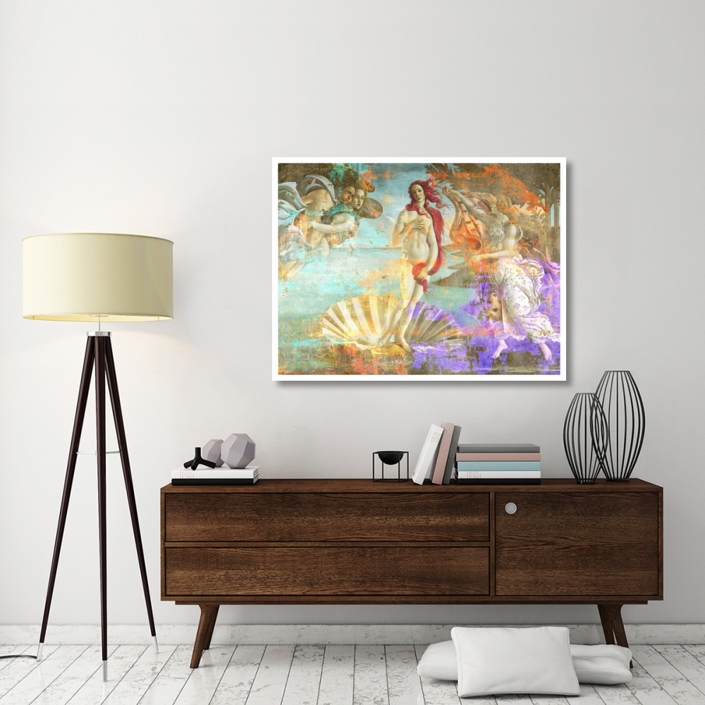 Botticelli's Venus 2.0-Paper Art-50&quotx38"