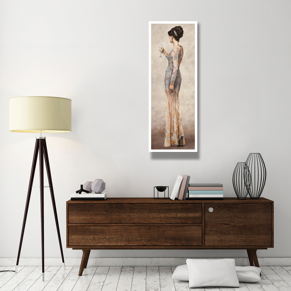 Grand Soiree II-Paper Art-20&quotx56"