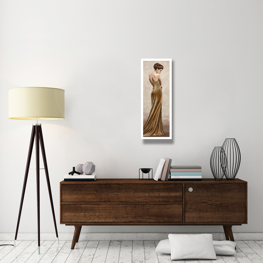 Grand Soiree III-Paper Art-14&quotx38"