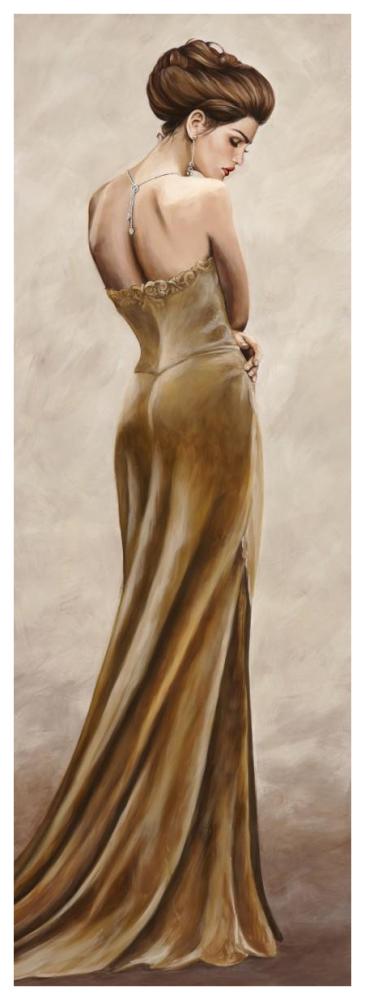Grand Soiree III-Paper Art-26"x74"