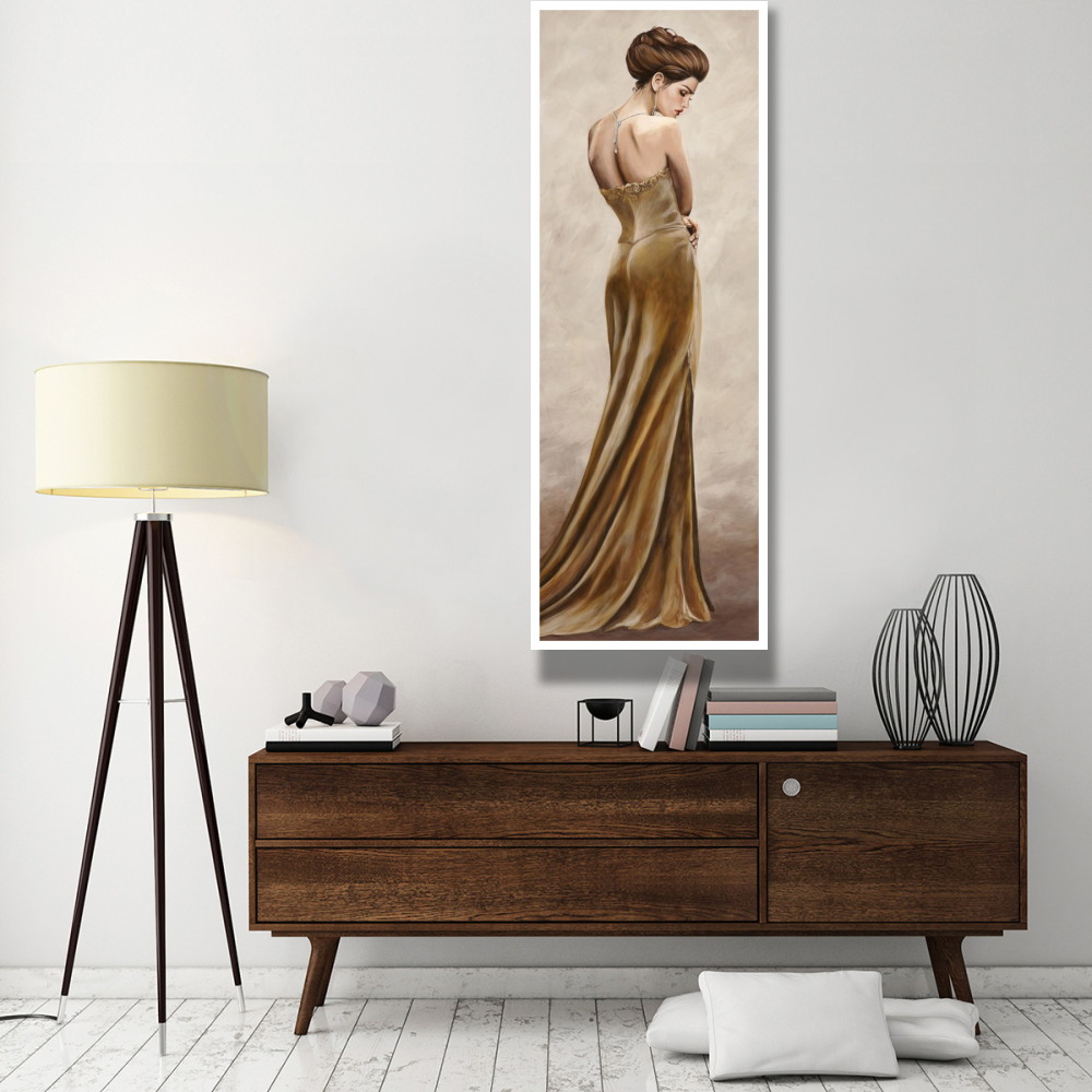 Grand Soiree III-Paper Art-26&quotx74"