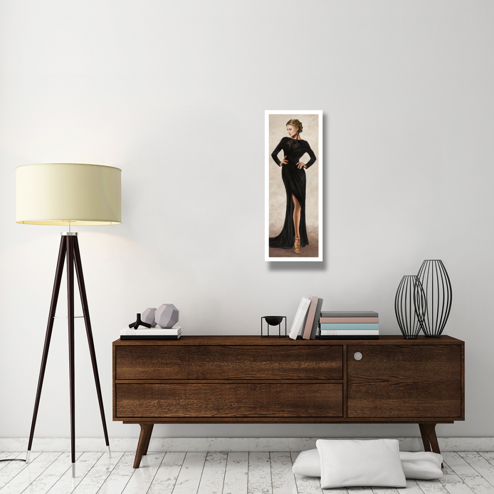 Grand Soiree IV-Paper Art-14&quotx38"