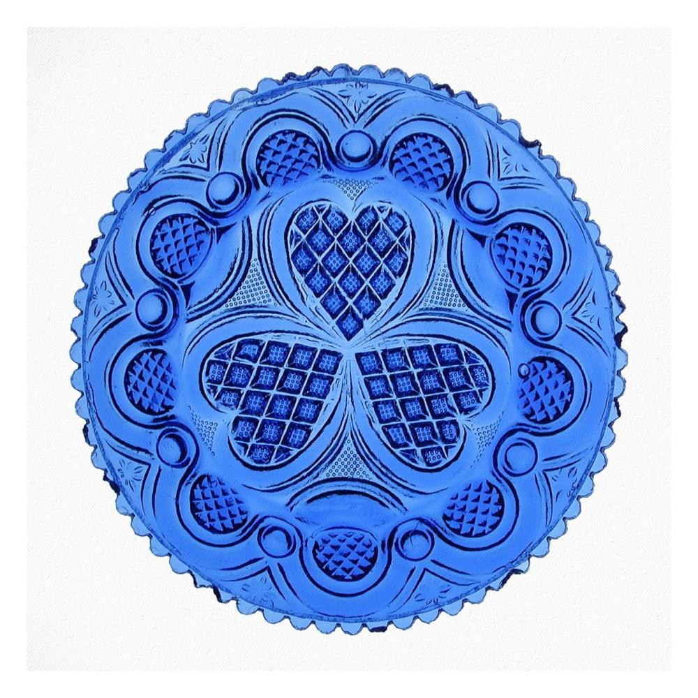 Roman Rosette Tea Plate-Paper Art-26"x26"