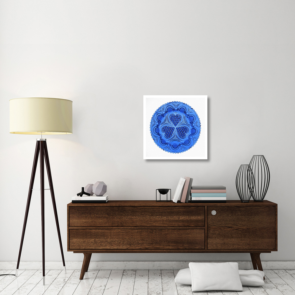 Roman Rosette Tea Plate-Paper Art-26&quotx26"
