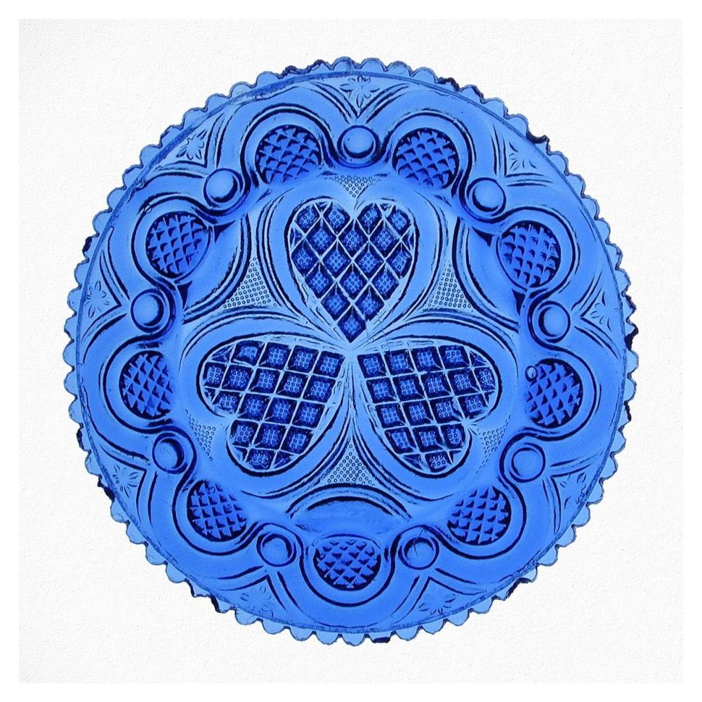 Roman Rosette Tea Plate-Paper Art-38"x38"