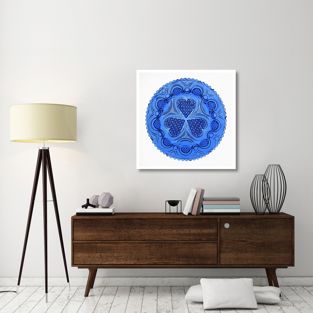 Roman Rosette Tea Plate-Paper Art-38&quotx38"