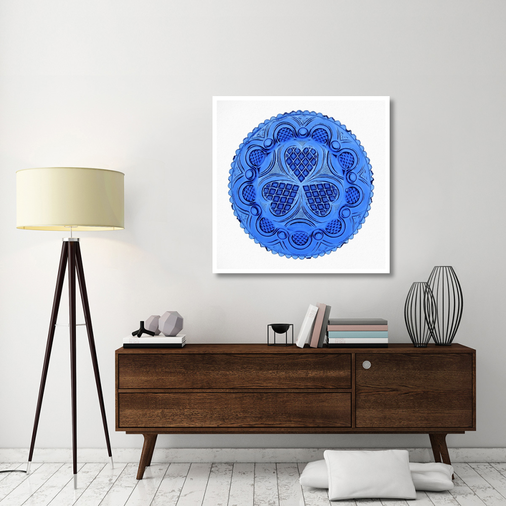 Roman Rosette Tea Plate-Paper Art-42&quotx42"