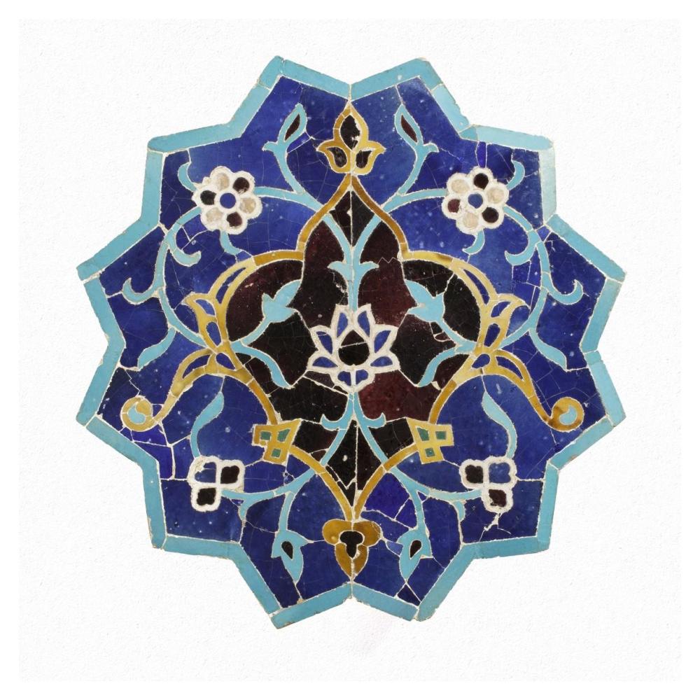 Mosaic Tile-Paper Art-38"x38"