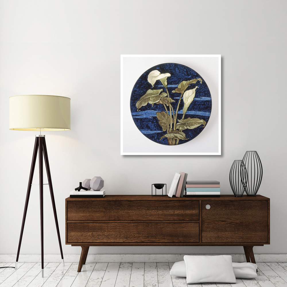 Charger - Calla Lily Pattern-Paper Art-42&quotx42"