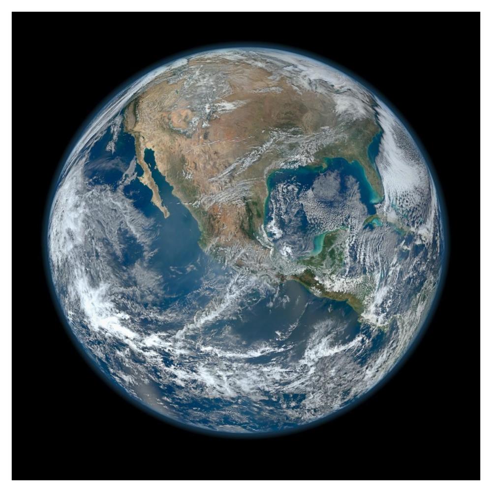 Earth-Paper Art-42"x42"