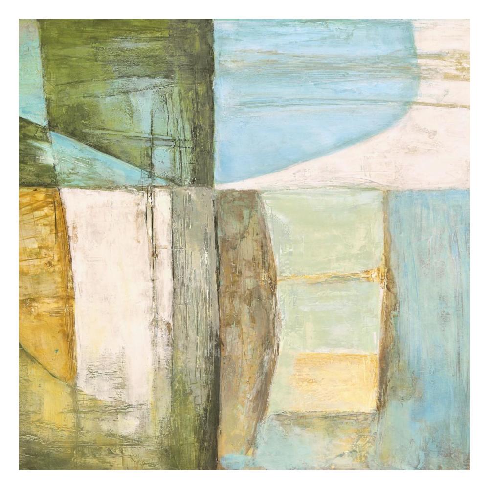 Memoires de mer-Paper Art-26"x26"