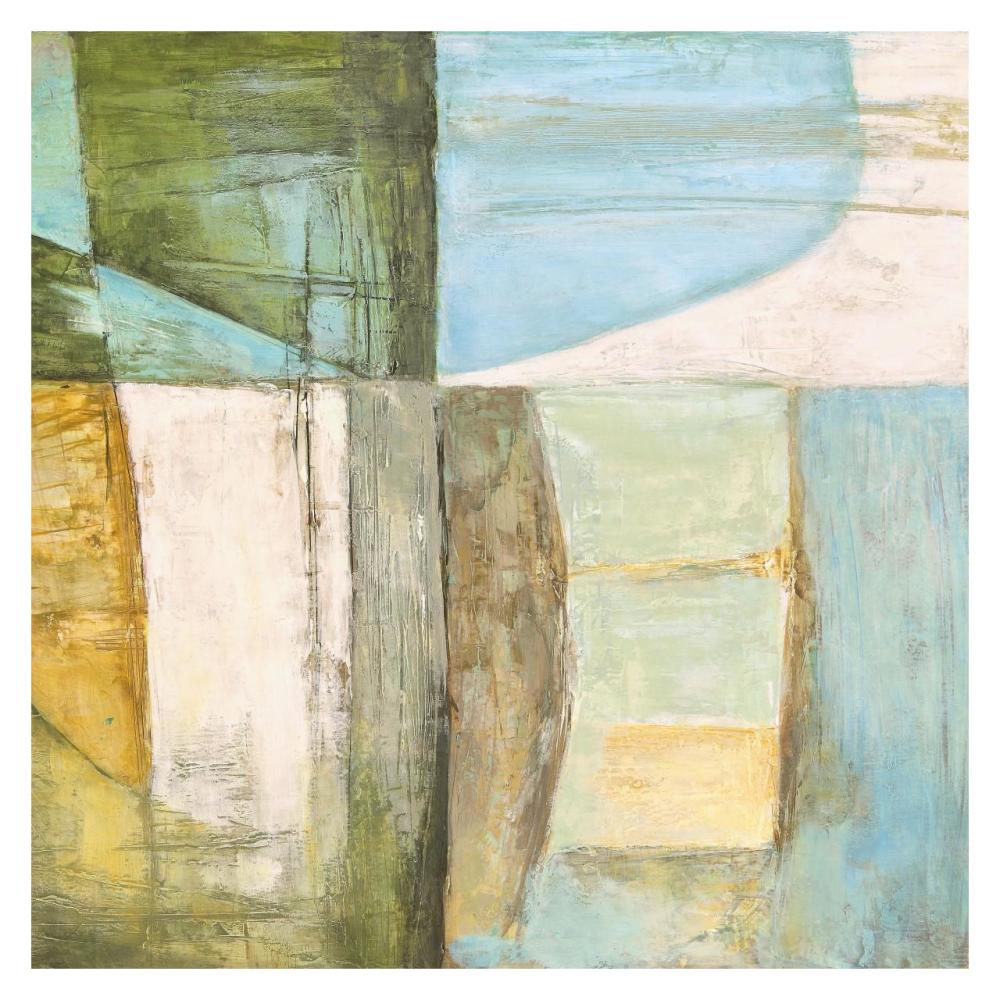 Memoires de mer-Paper Art-32"x32"