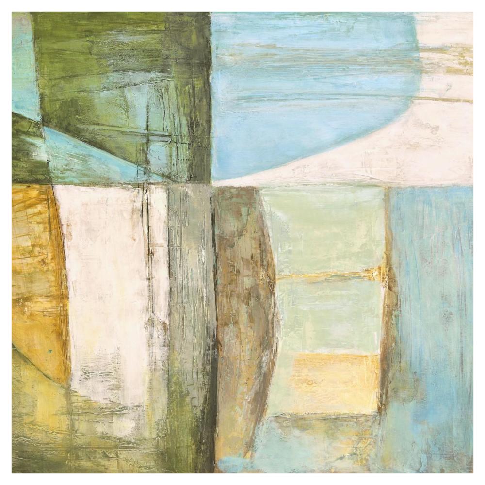Memoires de mer-Paper Art-42"x42"