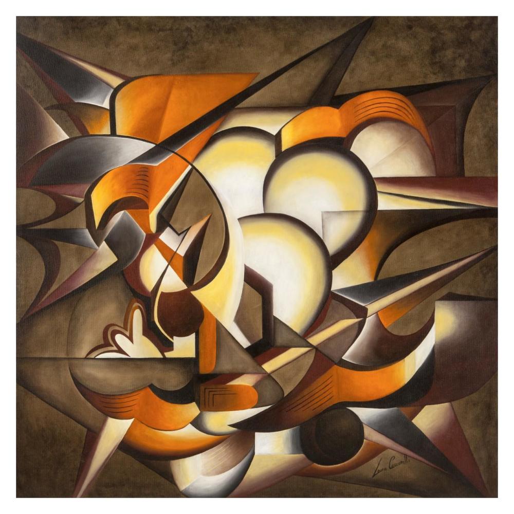 Dark Explosion-Paper Art-32"x32"