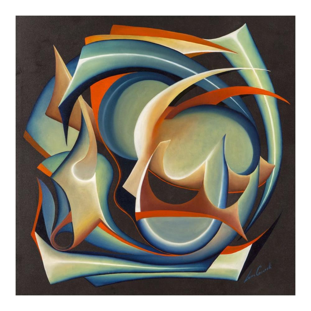 Inverno-Paper Art-20"x20"