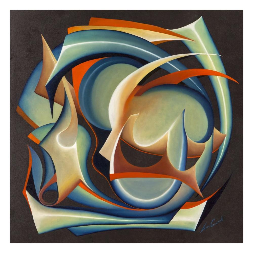 Inverno-Paper Art-26"x26"