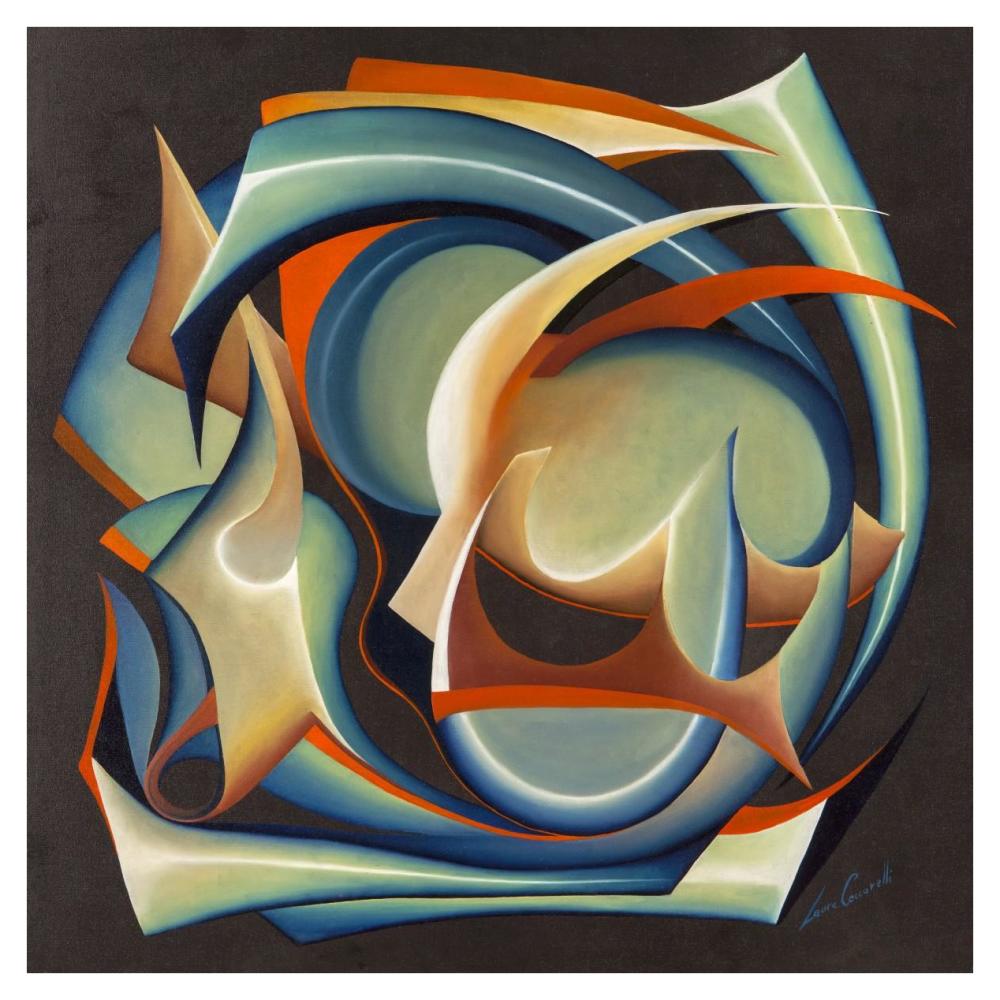 Inverno-Paper Art-38"x38"