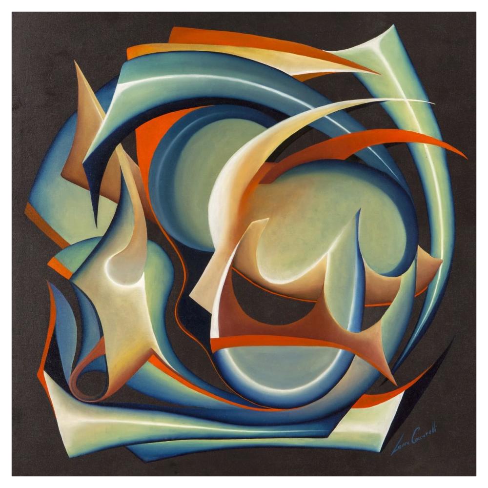Inverno-Paper Art-42"x42"