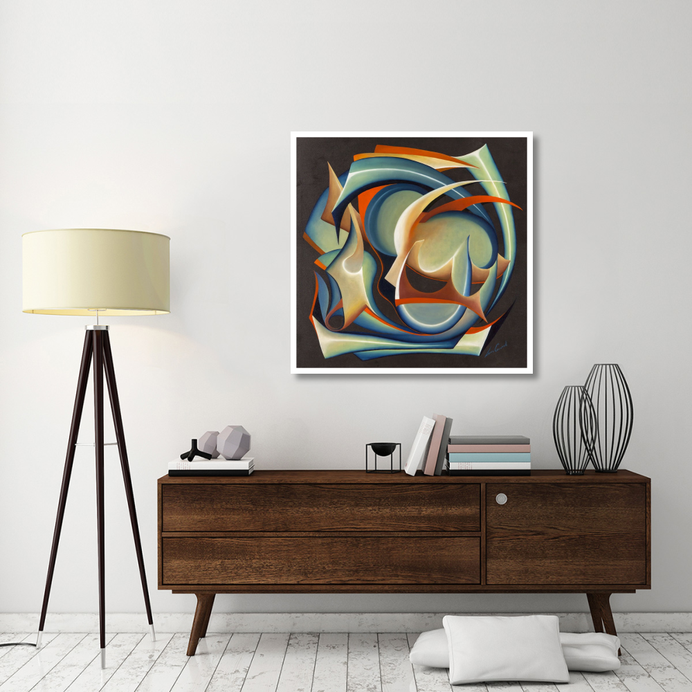 Inverno-Paper Art-42&quotx42"