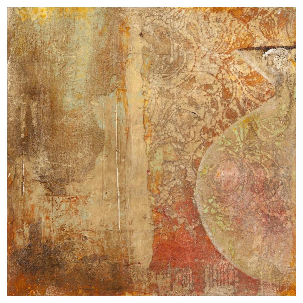 Dharma I-Paper Art-42"x42"