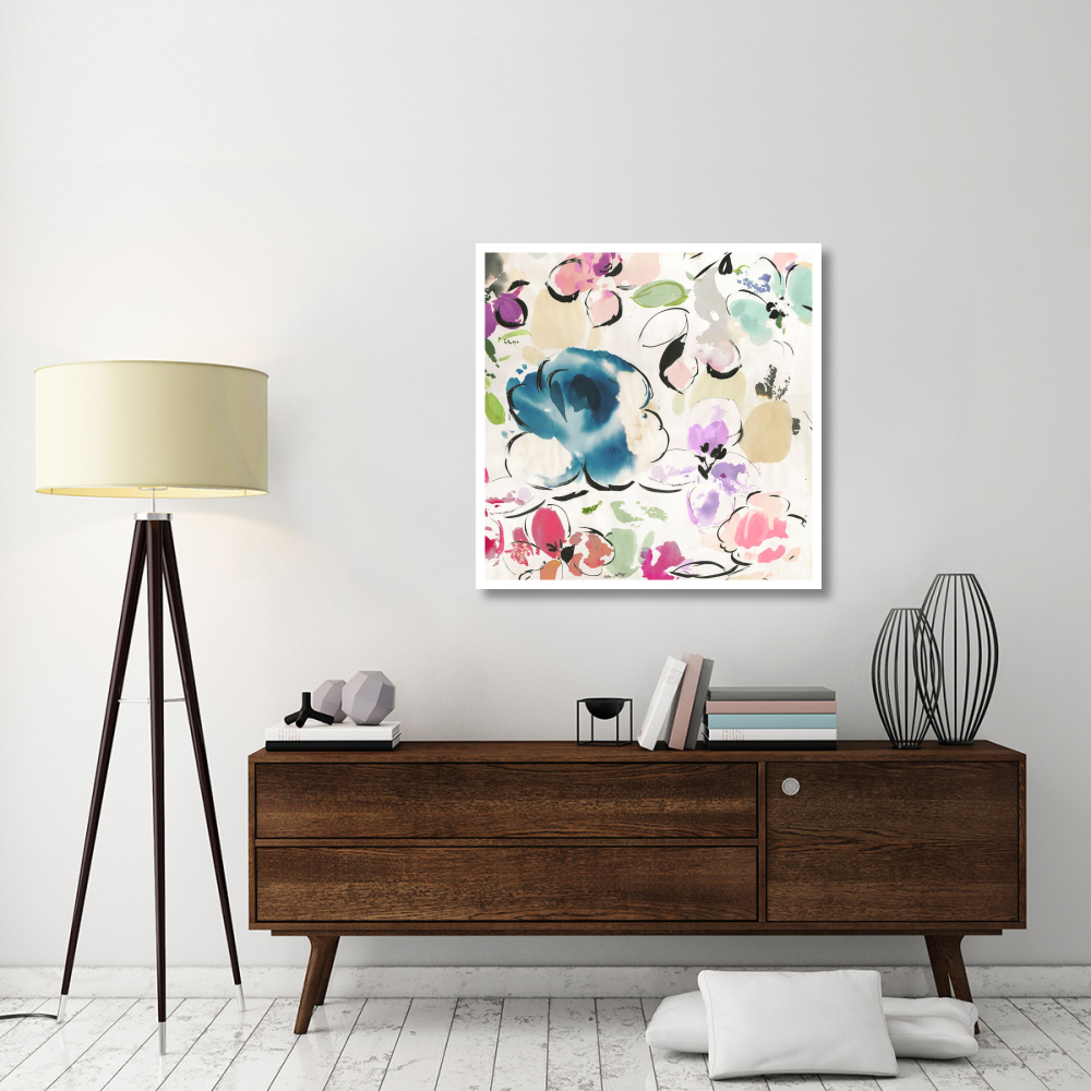 Floral Funk I-Paper Art-38&quotx38"