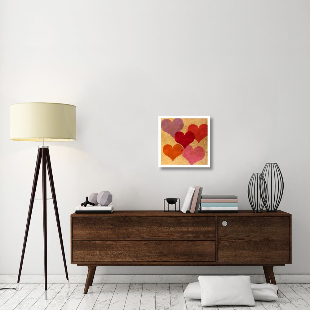 Mucho Amor-Paper Art-20&quotx20"