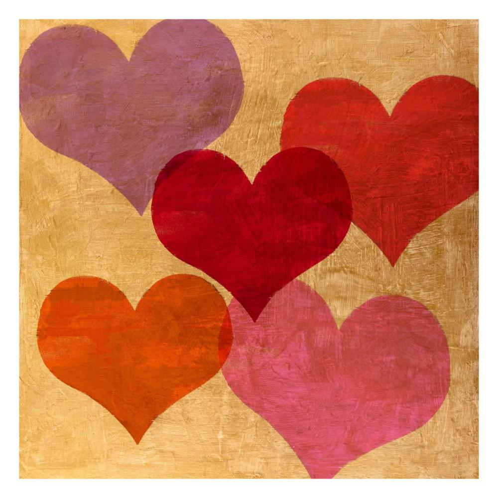 Mucho Amor-Paper Art-26"x26"