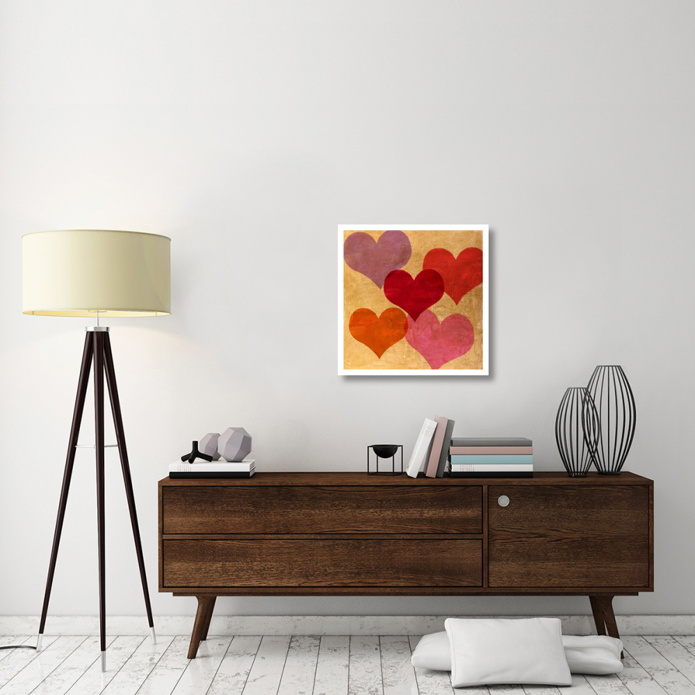 Mucho Amor-Paper Art-26&quotx26"