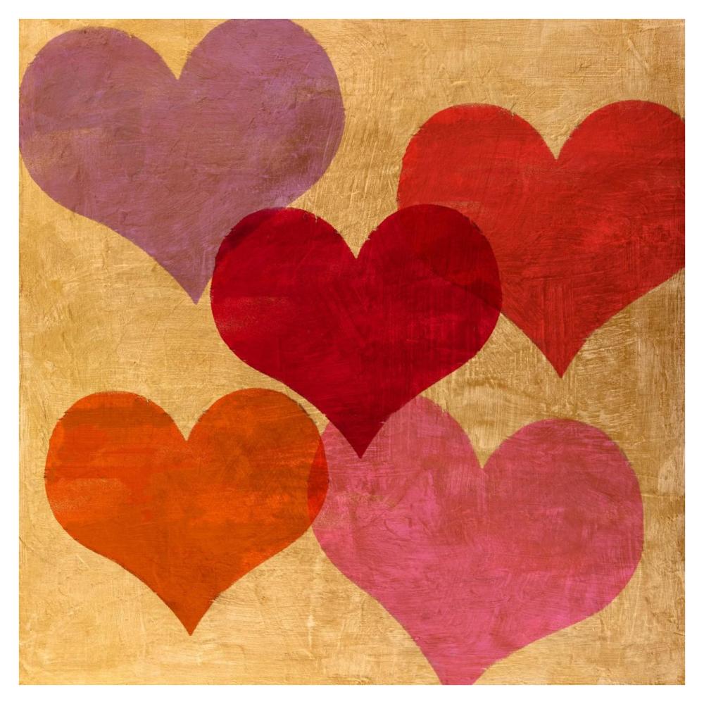Mucho Amor-Paper Art-38"x38"