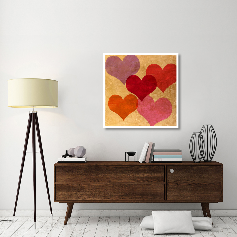 Mucho Amor-Paper Art-38&quotx38"