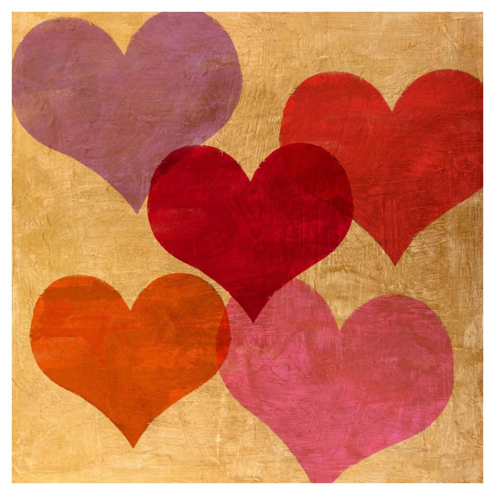 Mucho Amor-Paper Art-42"x42"
