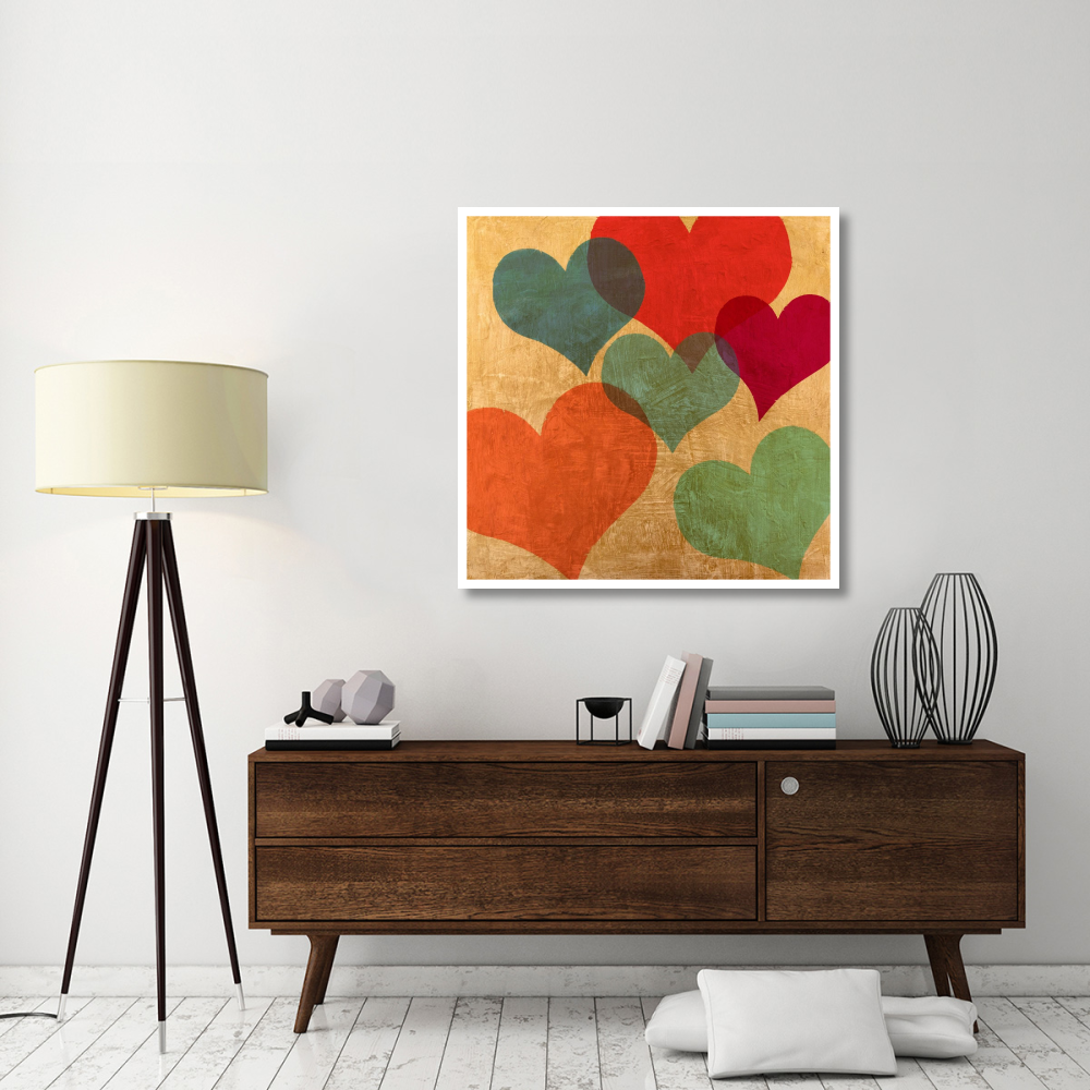 Muchos besos-Paper Art-42&quotx42"