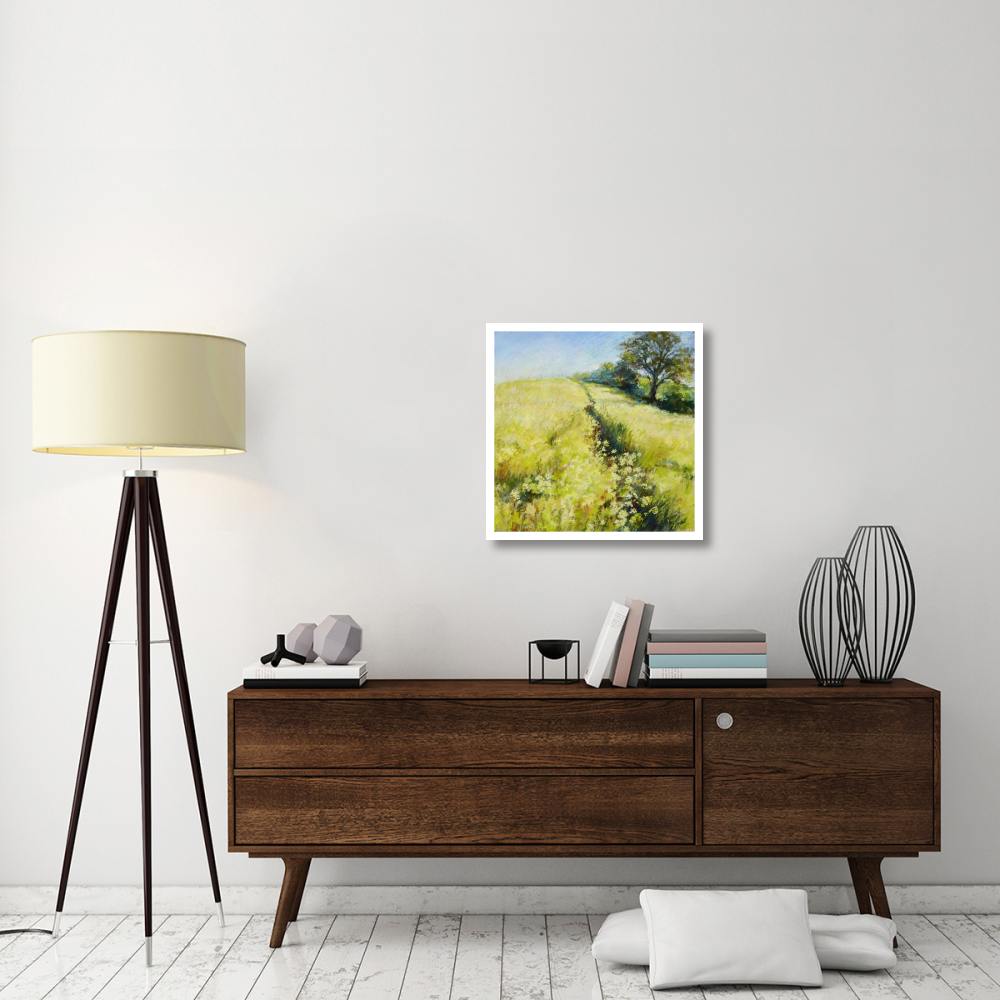 Fields of Gold-Paper Art-26&quotx26"