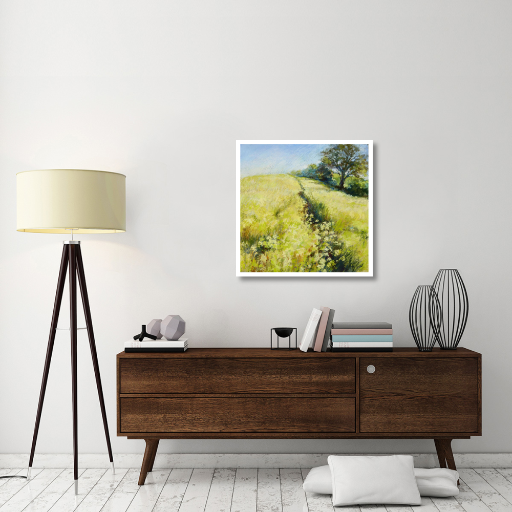 Fields of Gold-Paper Art-32&quotx32"