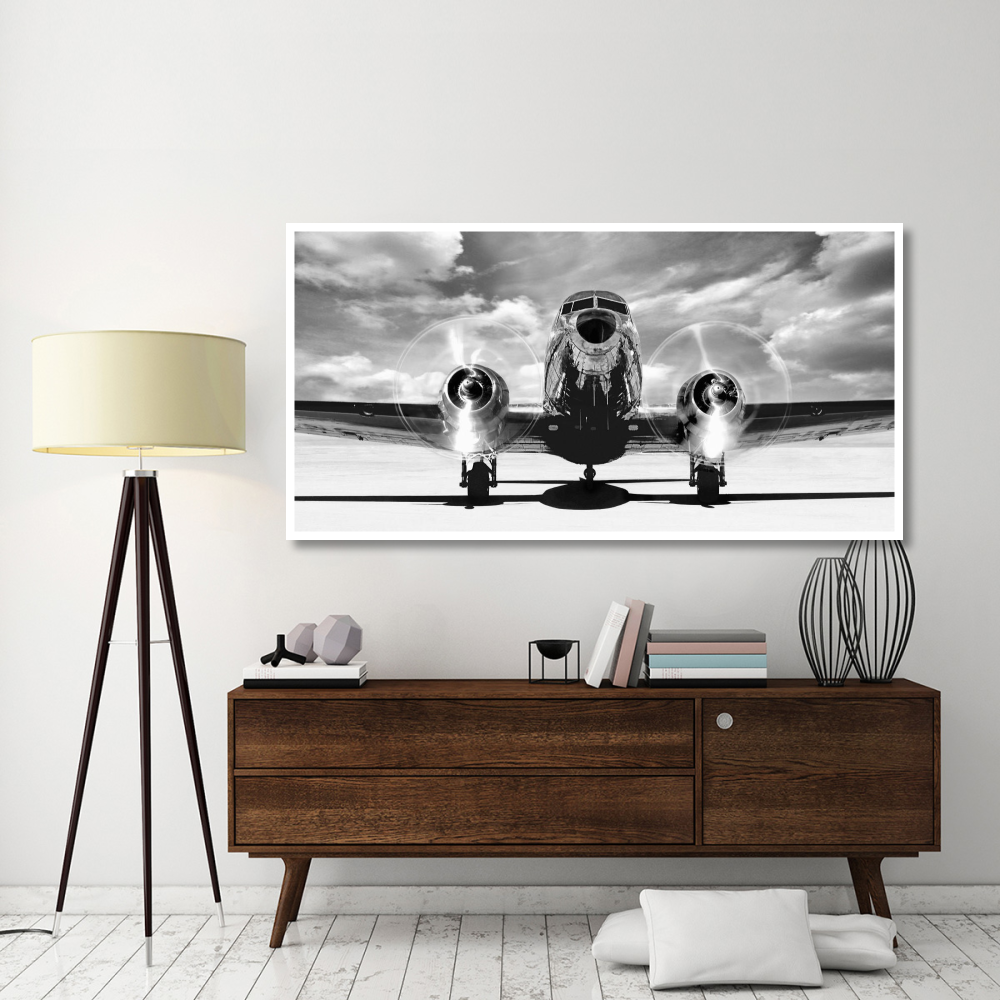 Airplaine taking off-Paper Art-74&quotx38"