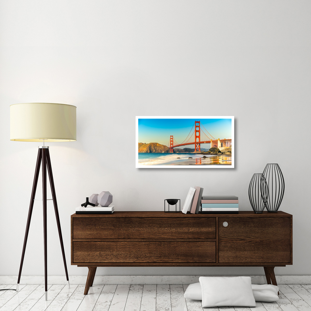 Golden Gate Bridge, San Francisco-Paper Art-38&quotx20"