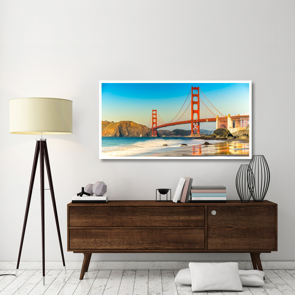 Golden Gate Bridge, San Francisco-Paper Art-62&quotx32"