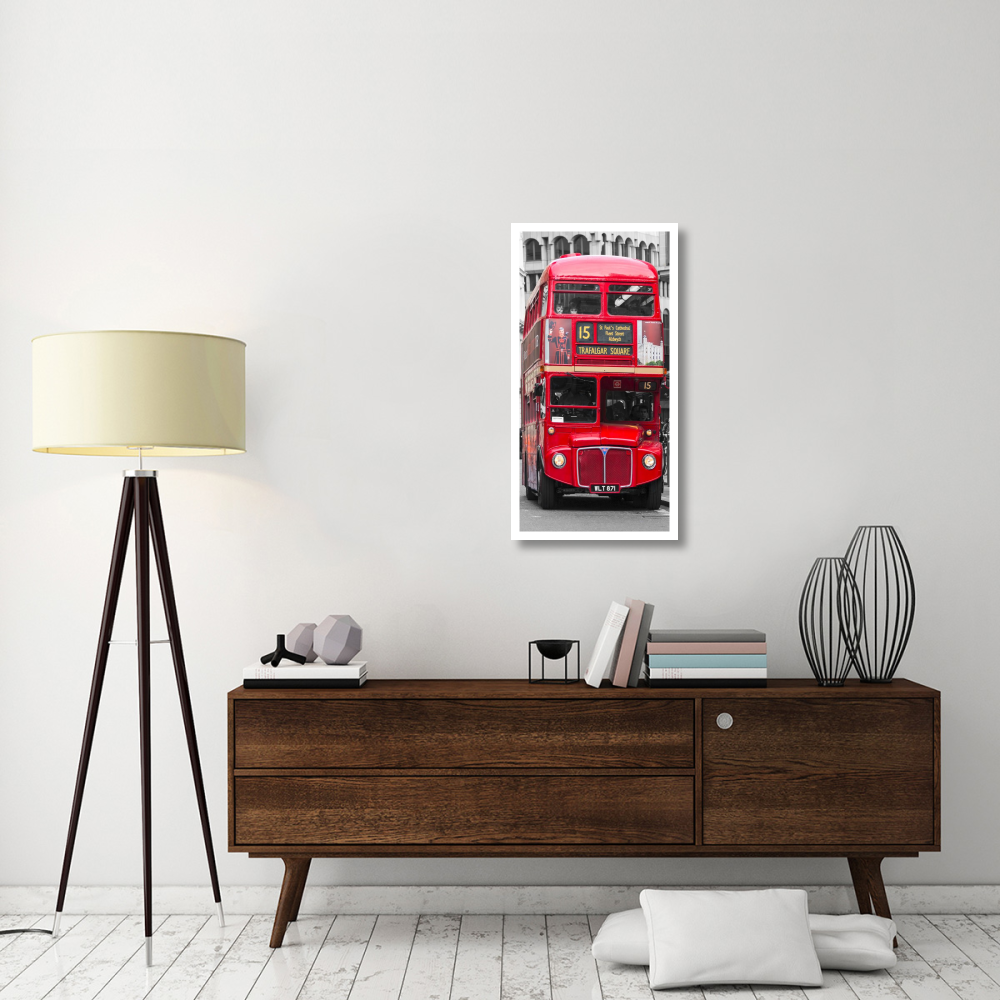 Double-Decker bus, London-Paper Art-20&quotx38"