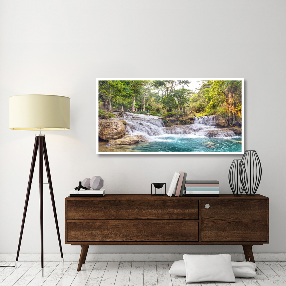 Kuang Si Falls, Luang Prabang,  Laos-Paper Art-62&quotx32"