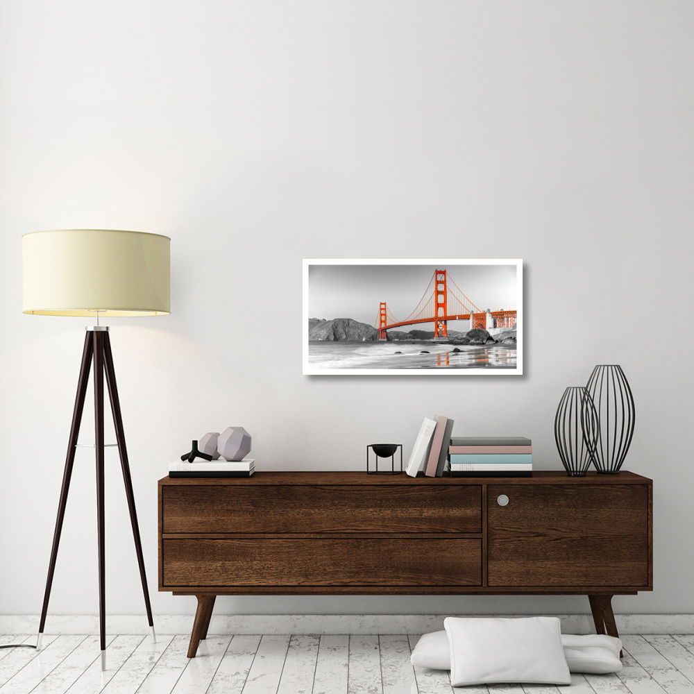 Golden Gate Bridge, San Francisco-Paper Art-38&quotx20"