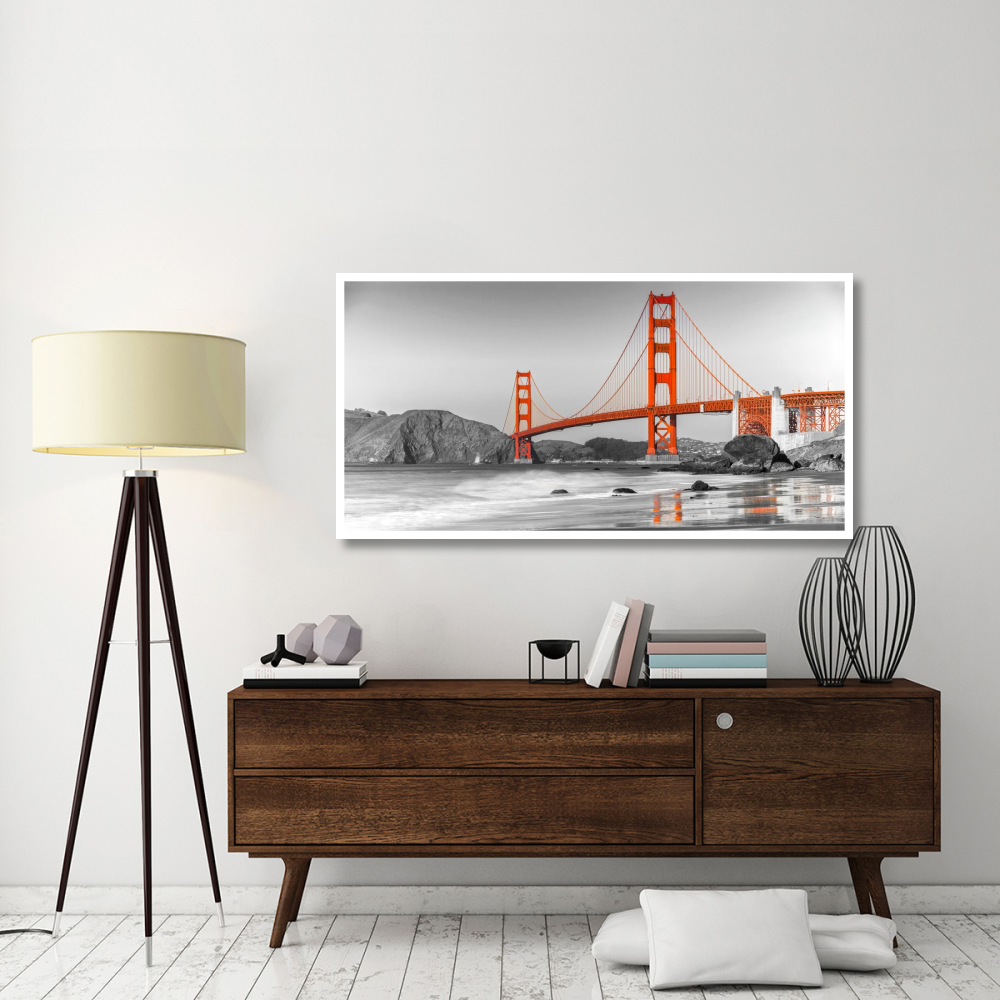 Golden Gate Bridge, San Francisco-Paper Art-62&quotx32"
