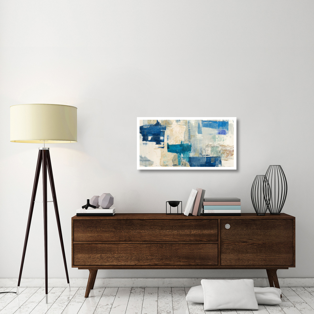 Rhapsody in Blue-Paper Art-38&quotx20"