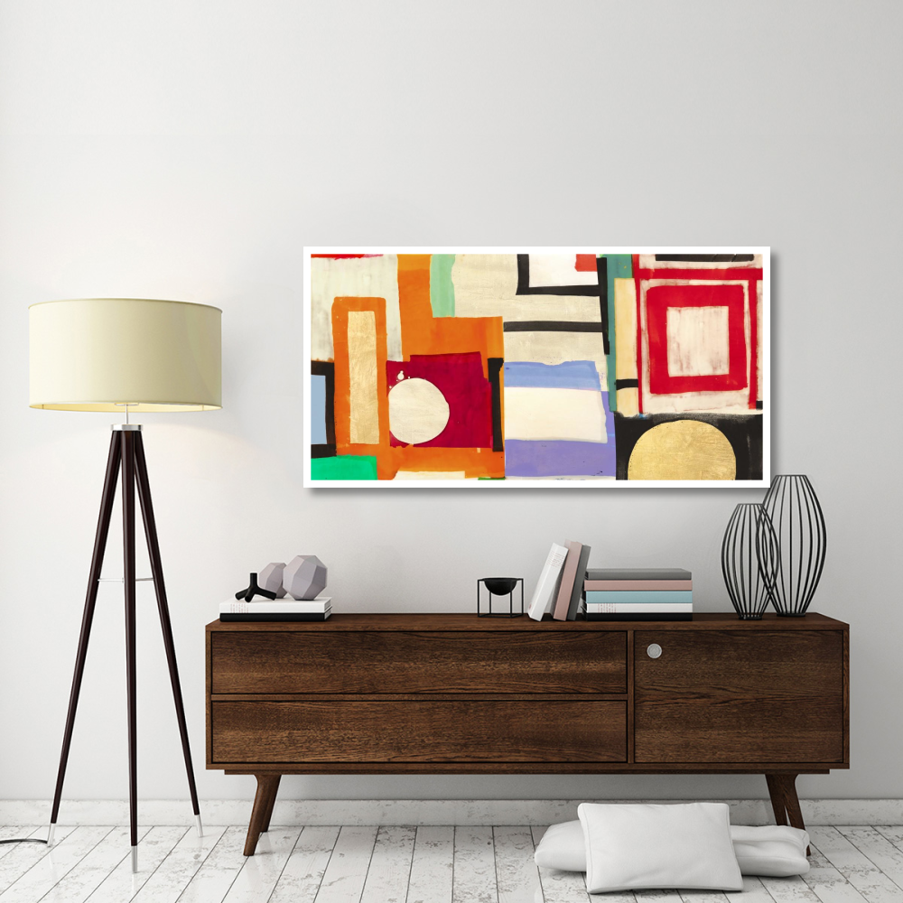Ships Sailing Quietly-Paper Art-62&quotx32"