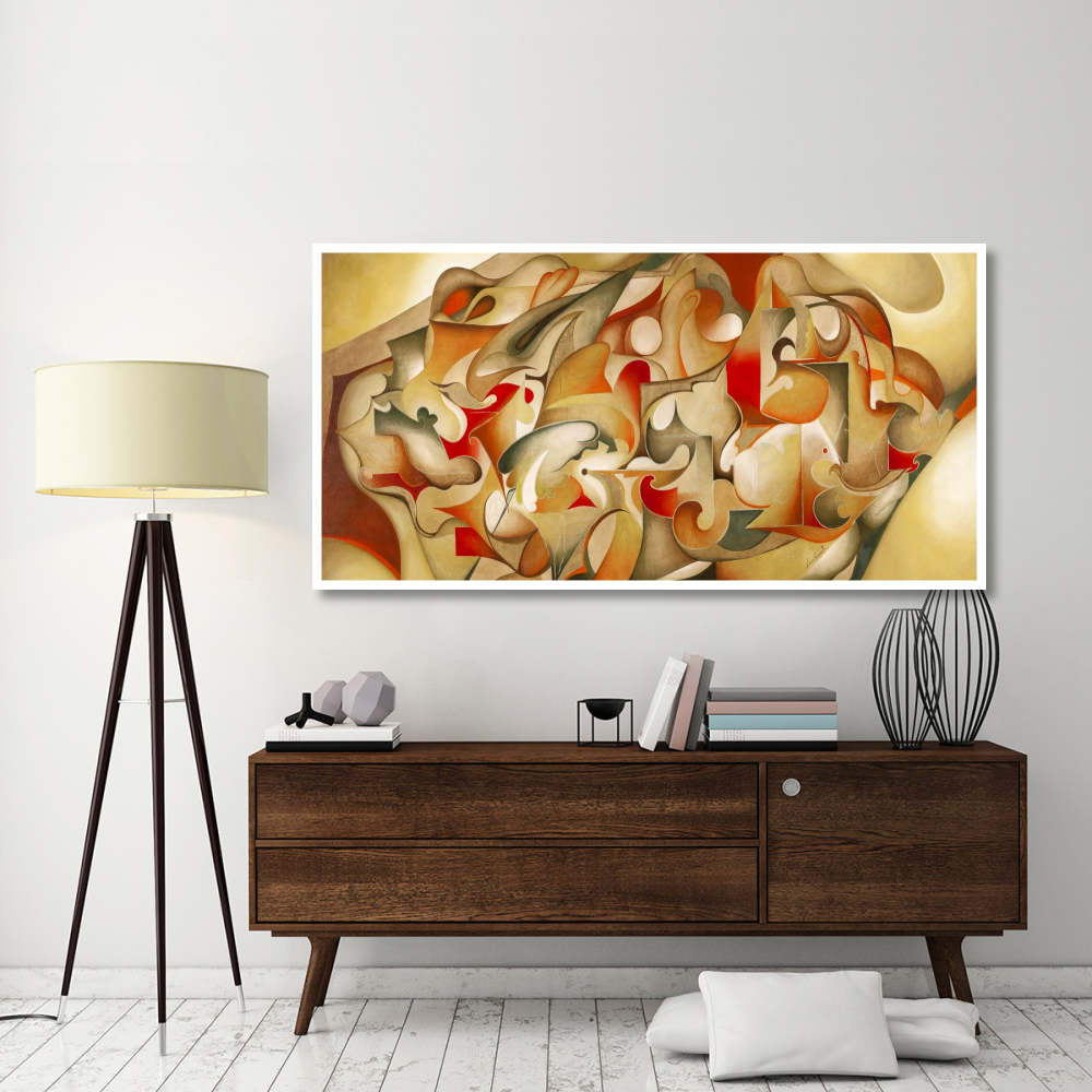 Estate-Paper Art-74&quotx38"