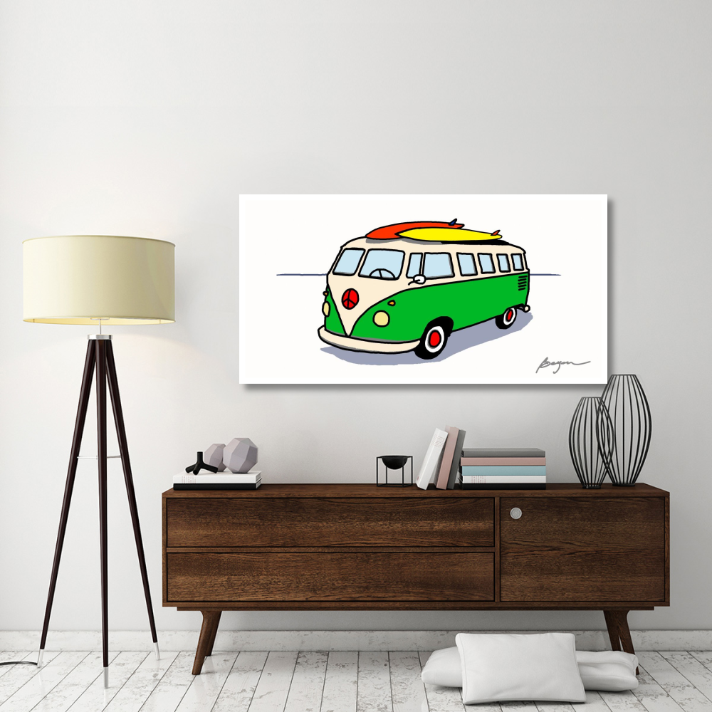 Peace Wagon-Paper Art-62&quotx32"