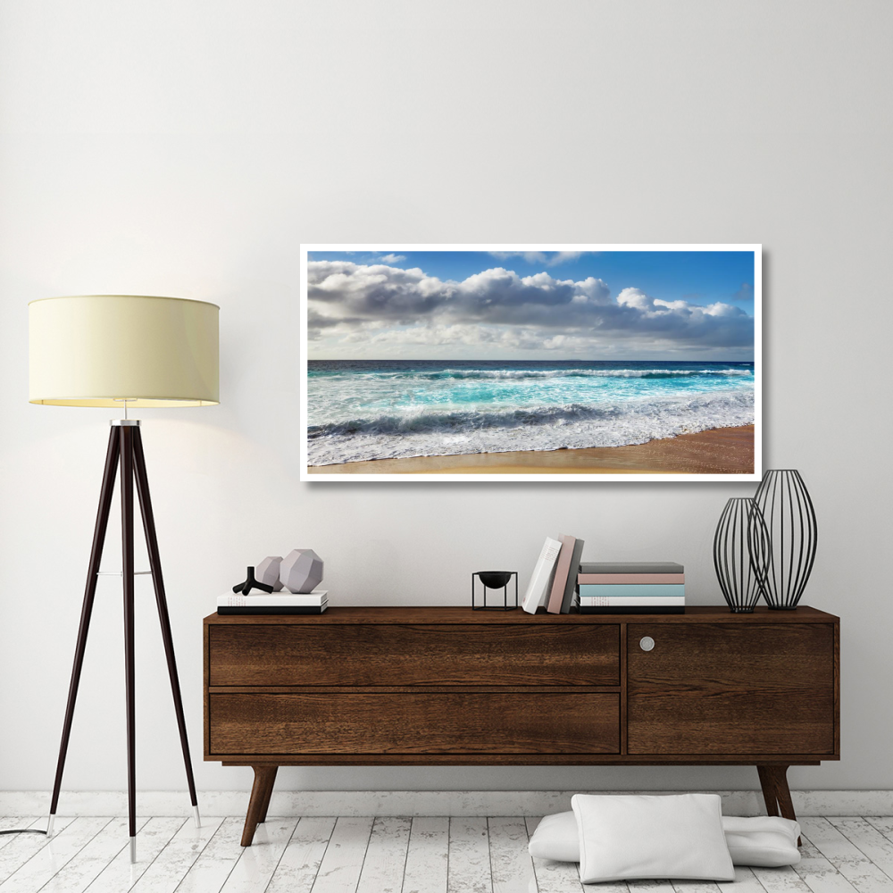 Grande Anse, La Digue, Seychelles-Paper Art-62&quotx32"
