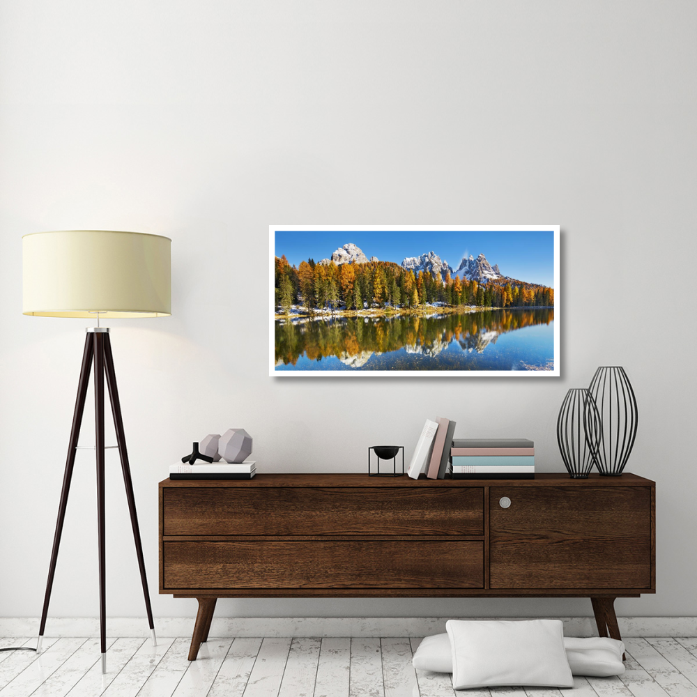 Lago Antorno and Misurina, Dolomites, Italy-Paper Art-50&quotx26"