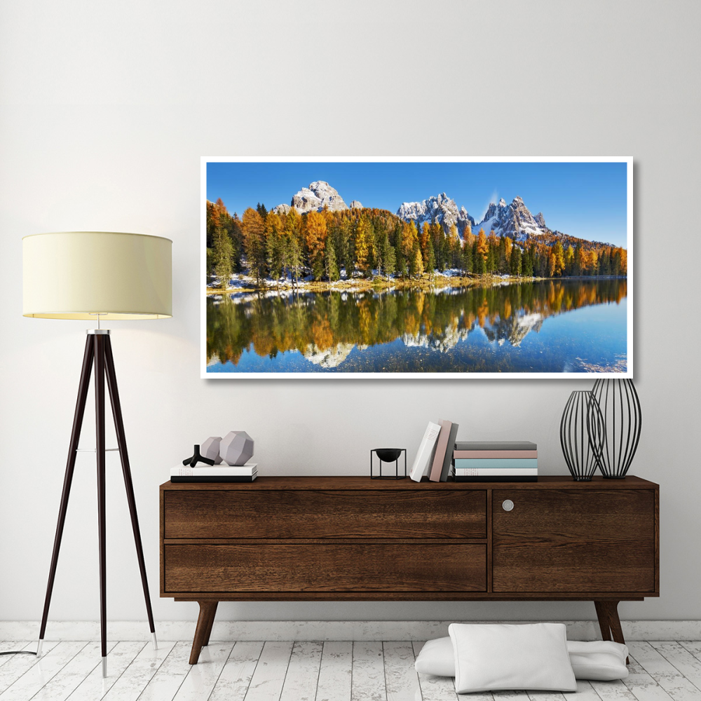 Lago Antorno and Misurina, Dolomites, Italy-Paper Art-74&quotx38"