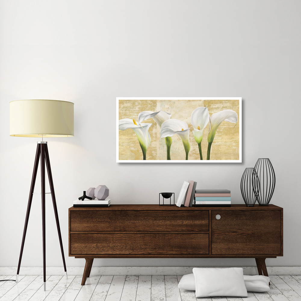 Callas on Gold (neutral variation)-Paper Art-50&quotx26"
