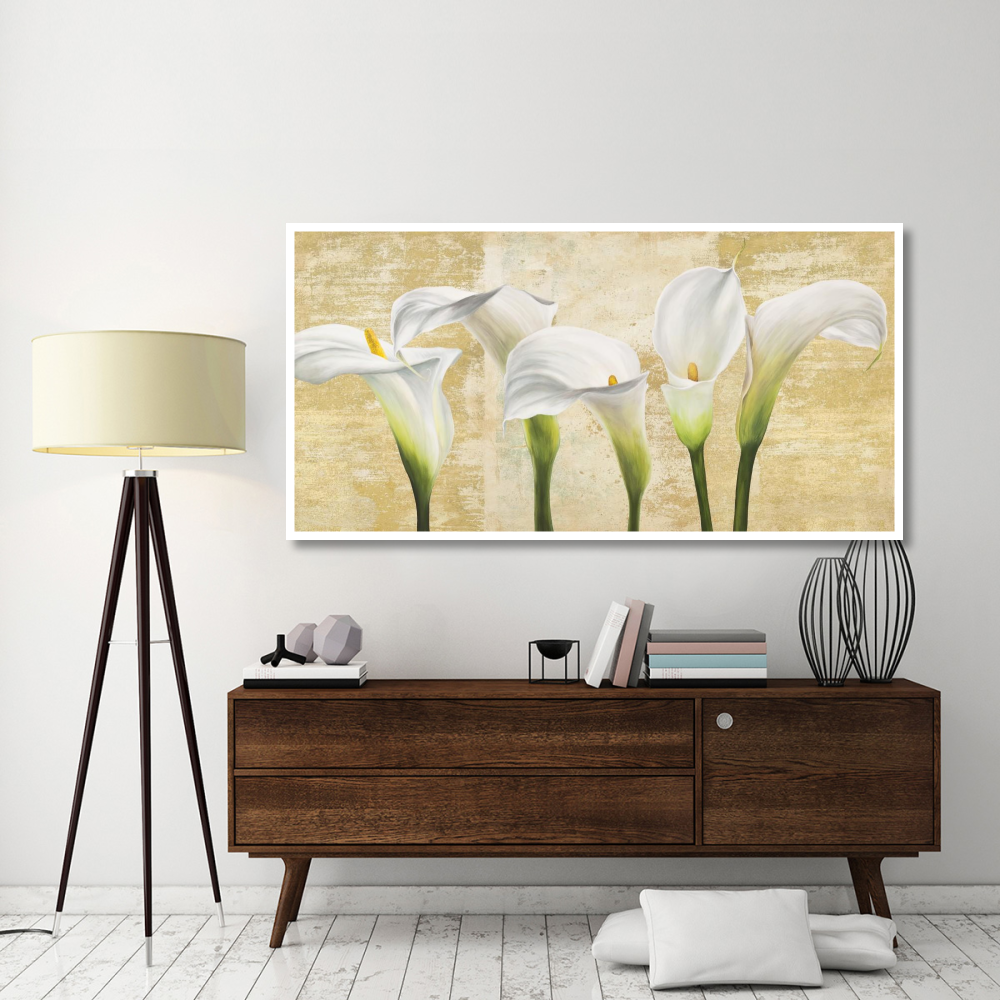 Callas on Gold (neutral variation)-Paper Art-74&quotx38"